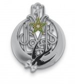 Insigne 3D émaillé avec une applique