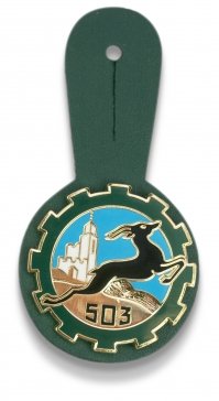 Insigne 2D émaillé