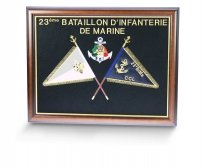 Encadré double fanion