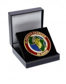 Médaille 3D avec applique