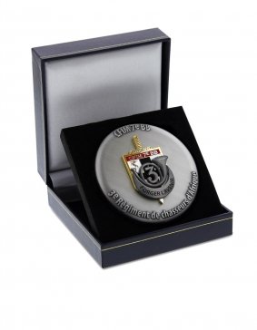 Médaille 3D avec applique