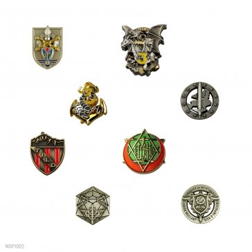 Pin's 3D 19 à 28 mm