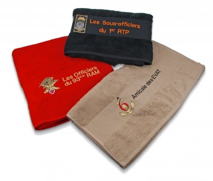 Option insigne brodé