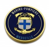 Coin Chroma Ø 35 mm Or