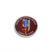 Coin Chroma Ø 40 mm Argent