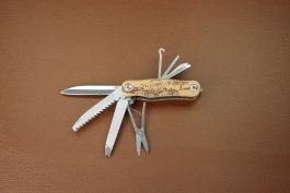 Couteau de poche Wood