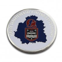 Coin Chroma Ø 45 mm Argent