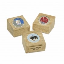 Socle Scrinium pour coin or